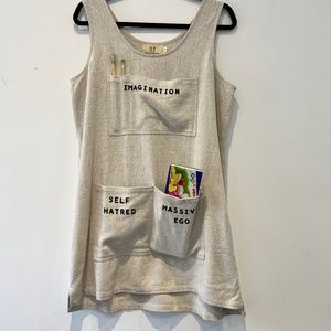 Fashion Brand Company Artist's Toolkit Linen Dress